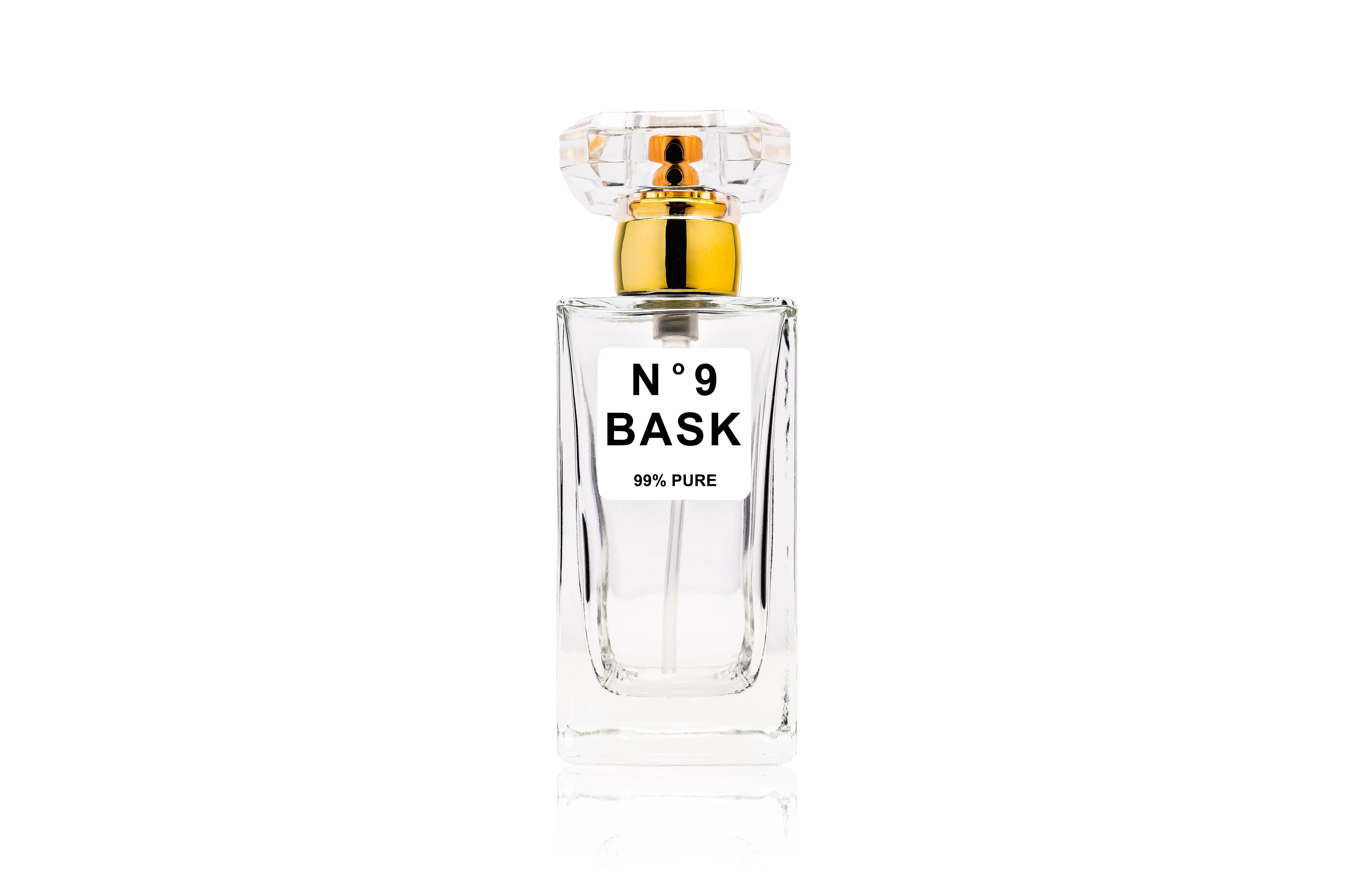 Natural 1.75 Oz Italian Glass Spray Bottle White Label Fast