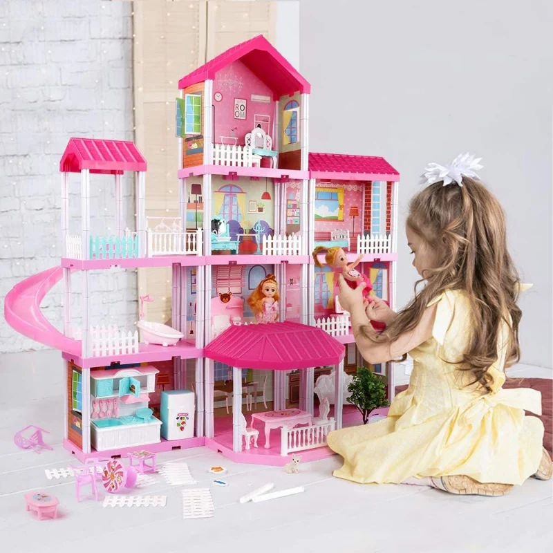 Superior Kids Large Modern DIY Play Mansion Doll House Elite