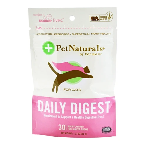 High-End Pet Naturals Of Vermont Daily Probiotic For Cats Chews 30 Ea Expertly Made