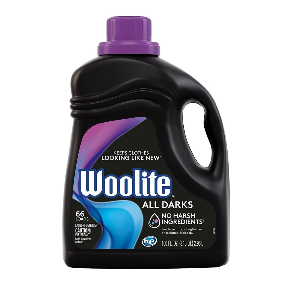 Pure Woolite Darks Liquid Laundry Detergent 66 Loads 100 Oz Reusable