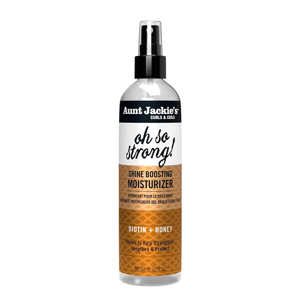Environmentally Friendly Aunt Jackies Biotin Honey Braid Shine Spray 12Oz 354ml High-End