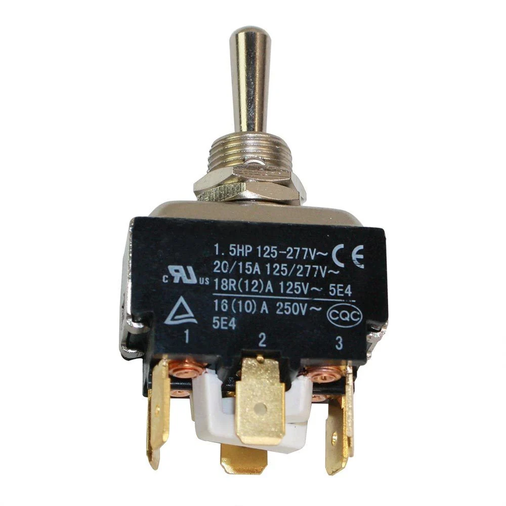 Flexible On-Off Toggle Switch 125 277 V 20 15 Amp For MK Tile Saw Recyclable