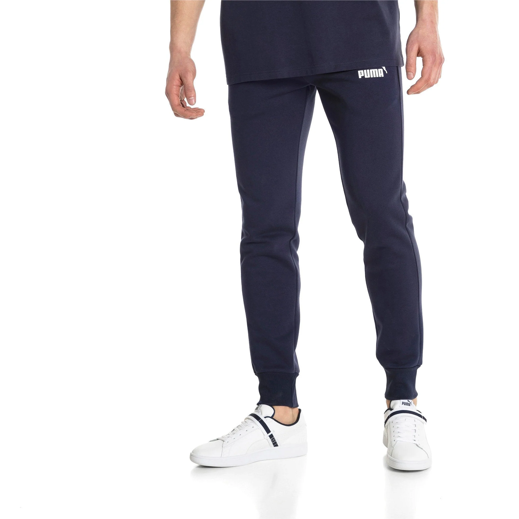 World-Class Puma Men's Essential Logo Fleece Pants Modern