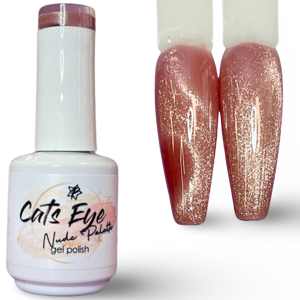 Sophisticated Blush Cats Eye Gel Polish Excellent