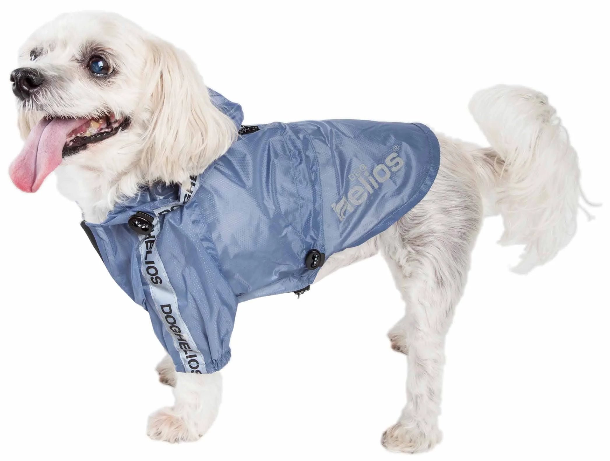 Original Design Pet Life Dog Helios 'Torrential Shield' Waterproof Multi-Adjustable Pet Dog Windbreaker Raincoat Top-Quality