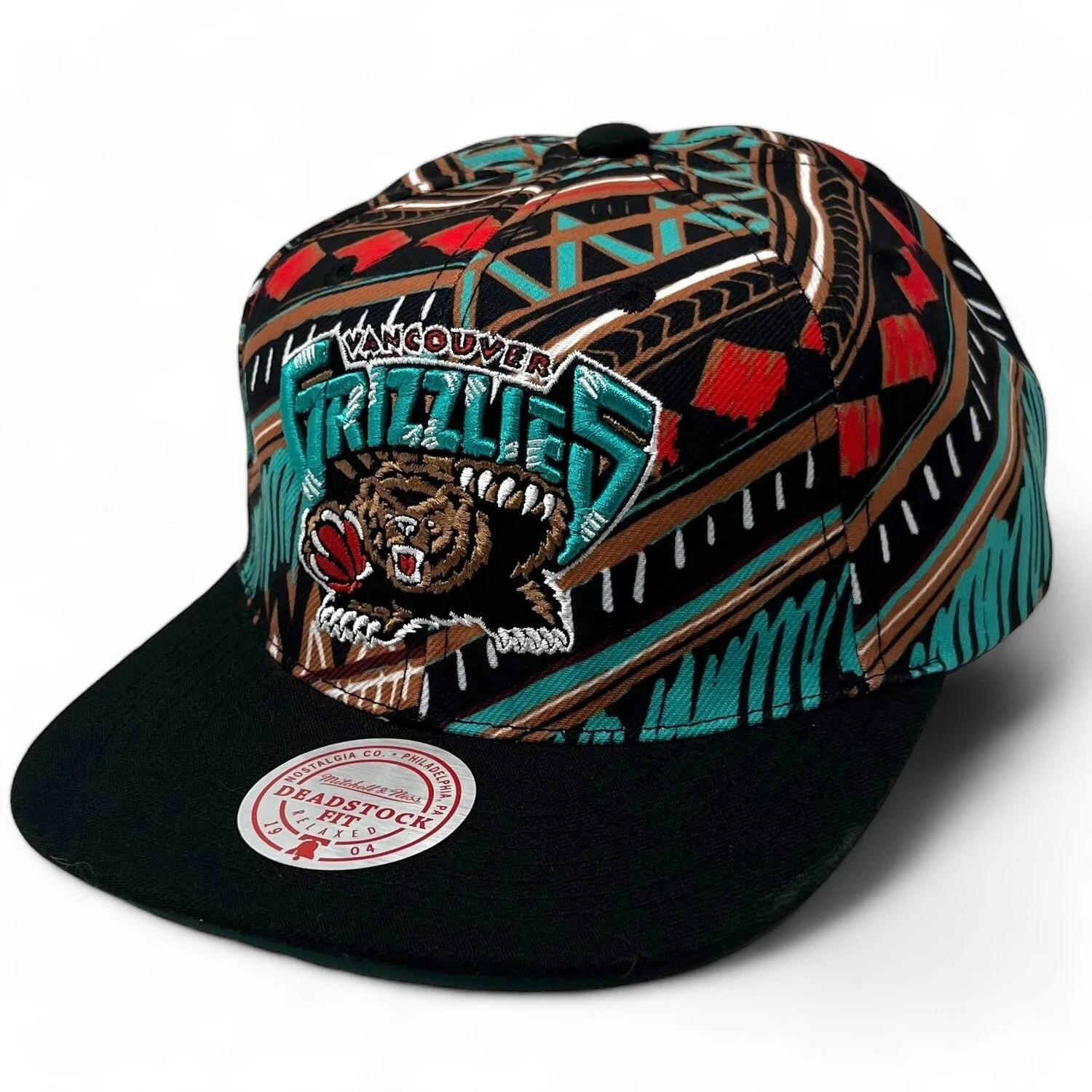 Versatile Mitchell Ness Men's NBA Game Day Pattern Deadstock Hwc Grizzlies Next-Generation
