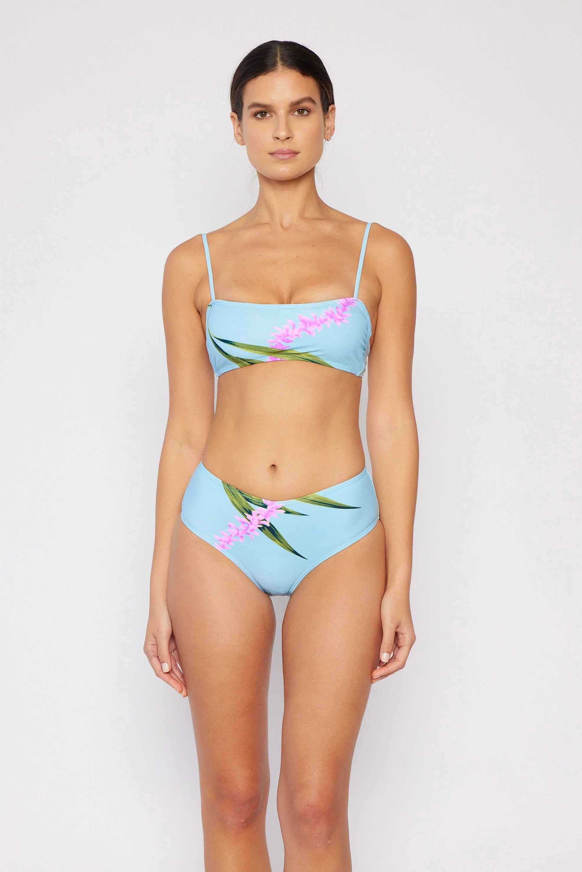 Casual Marina West Bandeau Top Bikini Set B2201 - Orchid Blue Superior