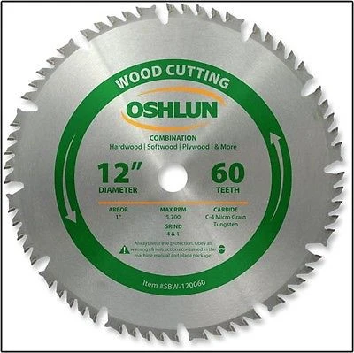 Environmentally Friendly 12 60T Combo Carbide Tip Wood Cutting Saw Blade Expertly Made