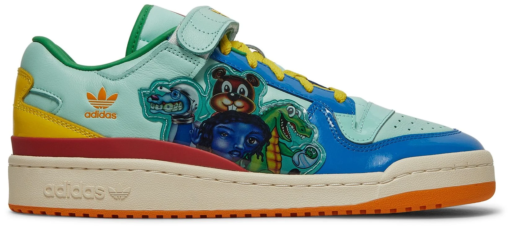 Versatile adidas Men's Forum Low 'Kerwin Frost Benchmates' Sneakers Superior