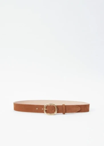 Relaxed Rag Bone Audrey Belt in Brown Suede Original