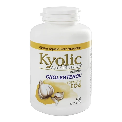 Fast Kyolic Aged Garlic Extract Formula 104 With Lecithin Capsules 300 Ea Reusable