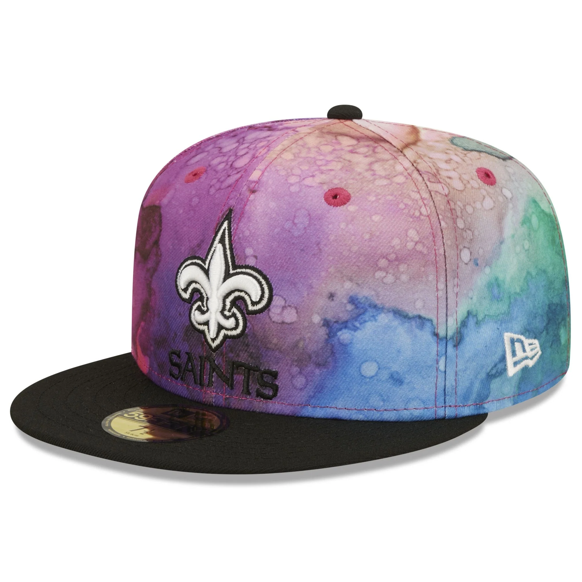 Smooth New Era Men's NFL New Orleans Saints 5950 Crucial Catch Fitted Effective