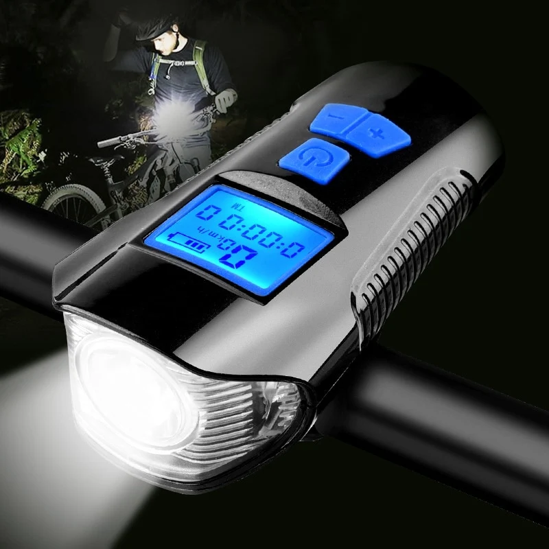 Recyclable LED Bicycle Headlights Safe