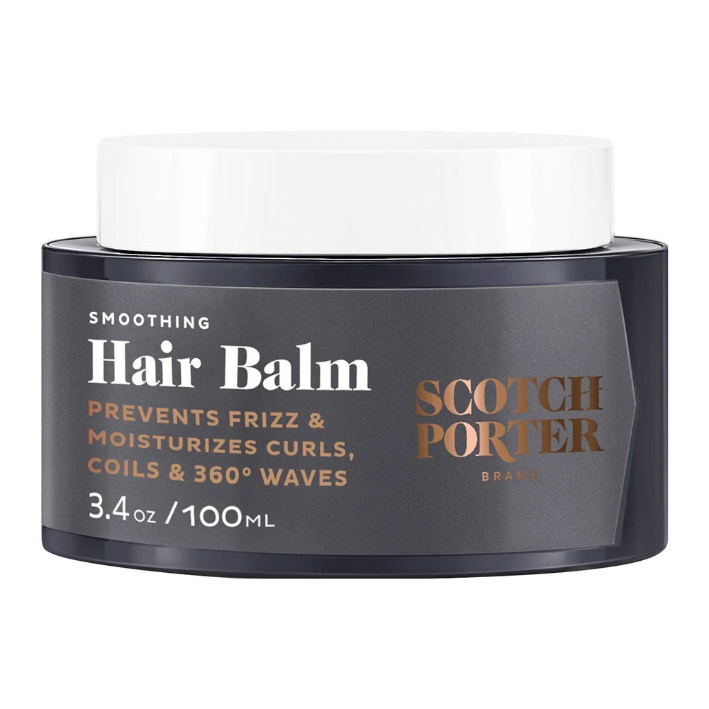 Quality Scotch Porter Smoothing Hair Balm for Moisturizes Curls 3.4 Oz Classic