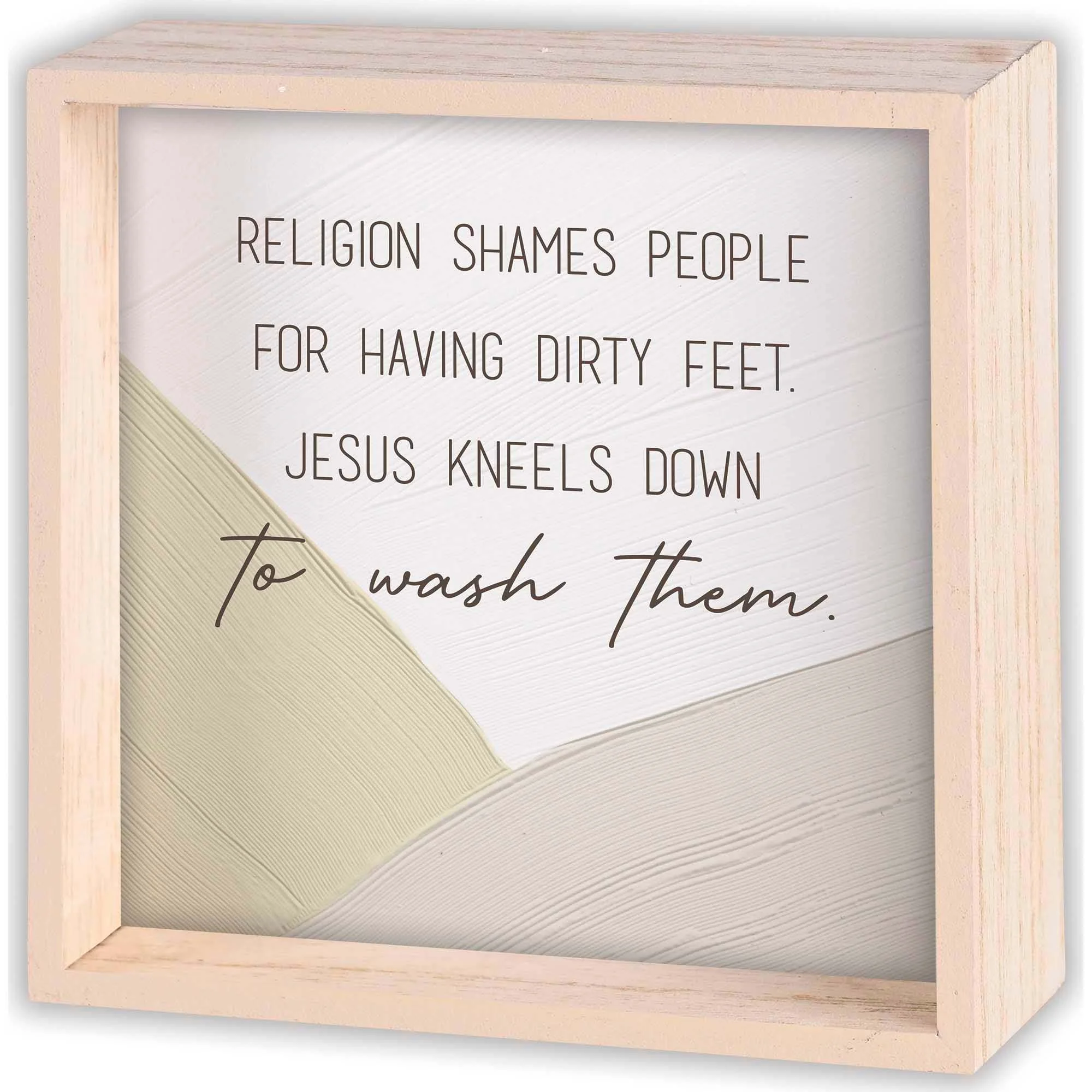 Original Tabletop 2 Sided Live A Life Worthy 6H Dicksons Neutral Home Decor Multiple High-Performance