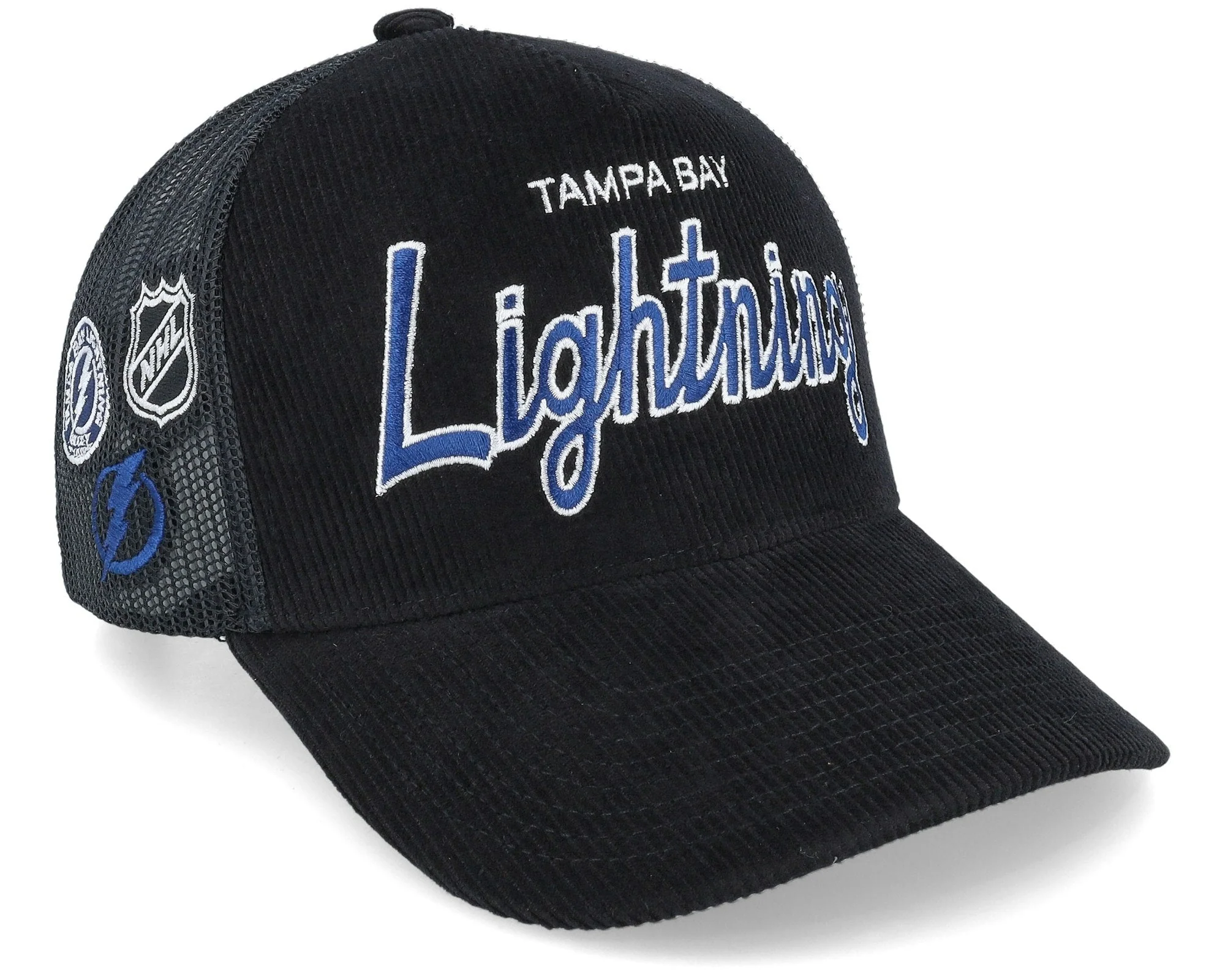 Relaxed Mitchell Ness Men's NHL Times Up Trucker Lightning Luxury