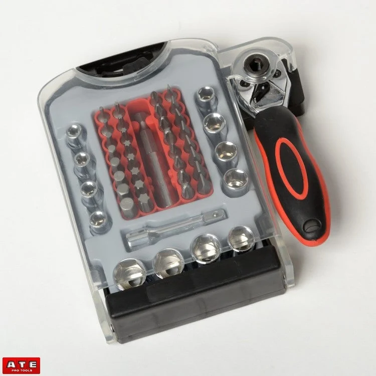 Specialty 48PC Mini Ratchet and Bit Driver Socket Set Long-Lasting