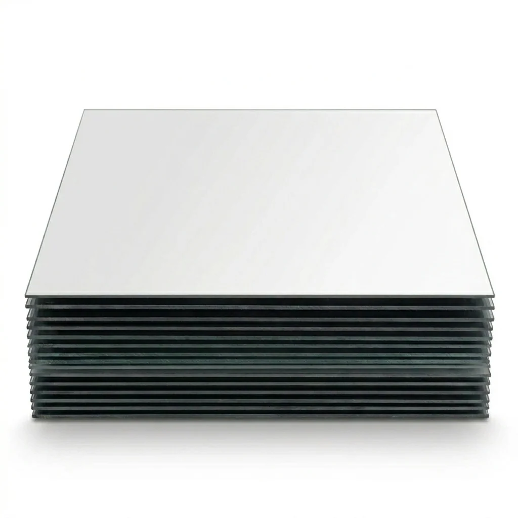 Premium Material Frameless Mirror Tile Set Enhanced