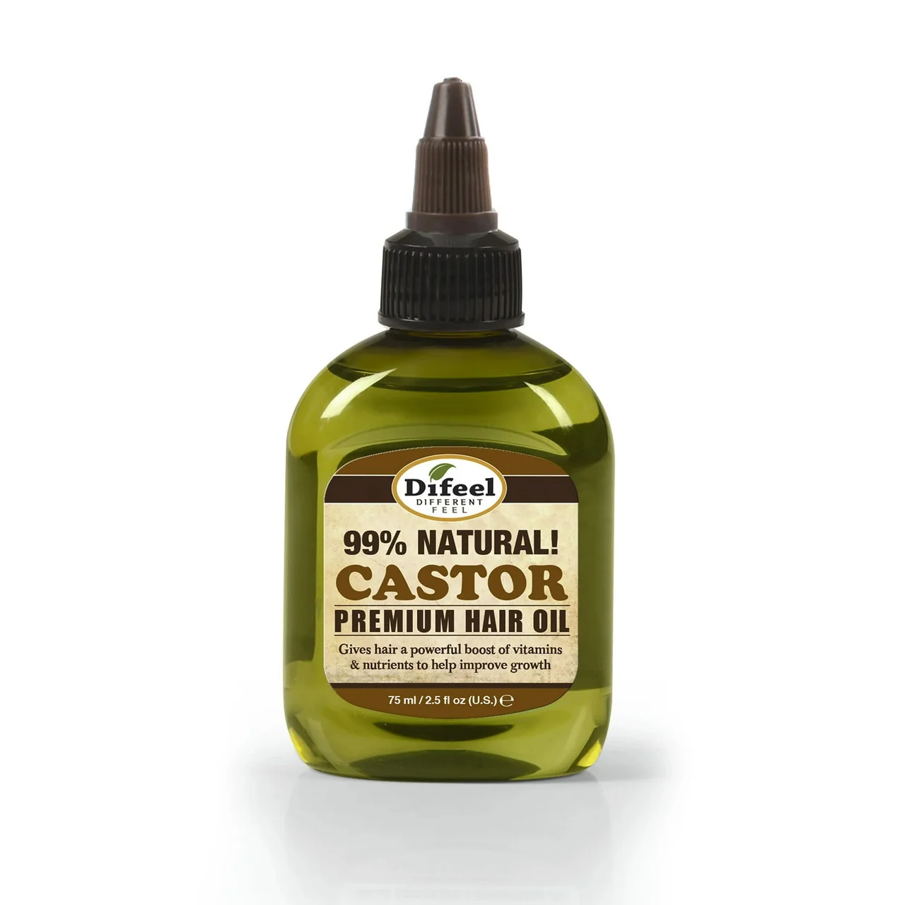 Excellent Difeel Sunflower Mega Care Castor Oil Premium Natural Hair Oil 2.5 Oz Verified
