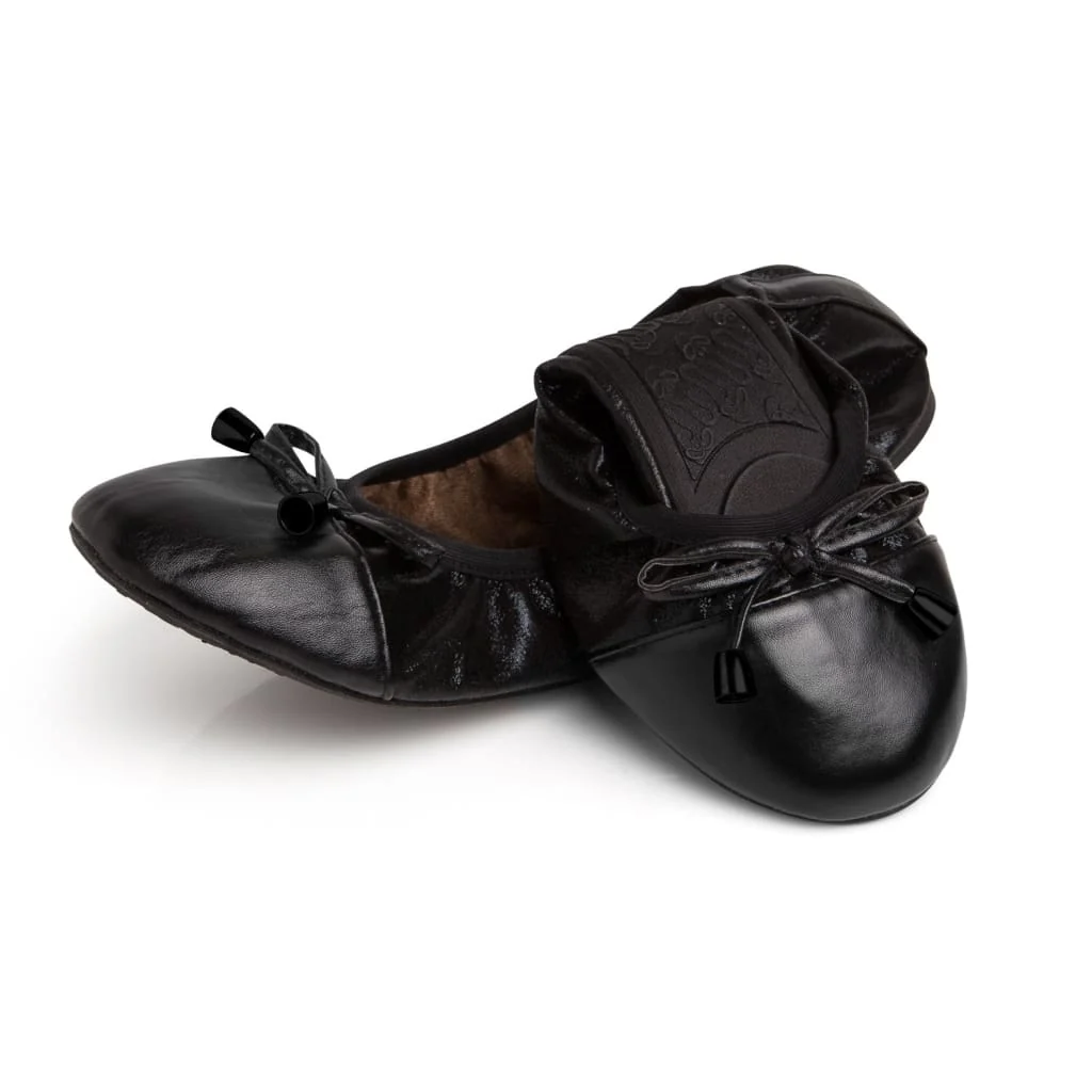 Reusable Premium Black Flats Environmentally Friendly