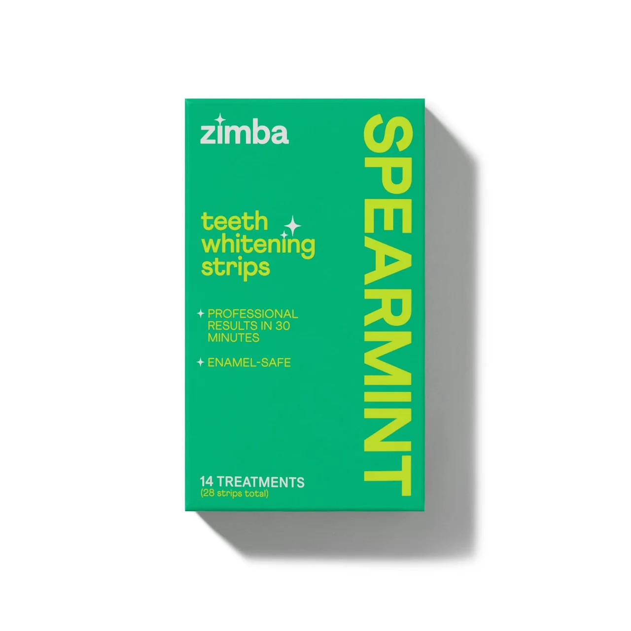 Effective Zimba Spearmint Teeth Whitening Strips 28 Ea Carefully Designed
