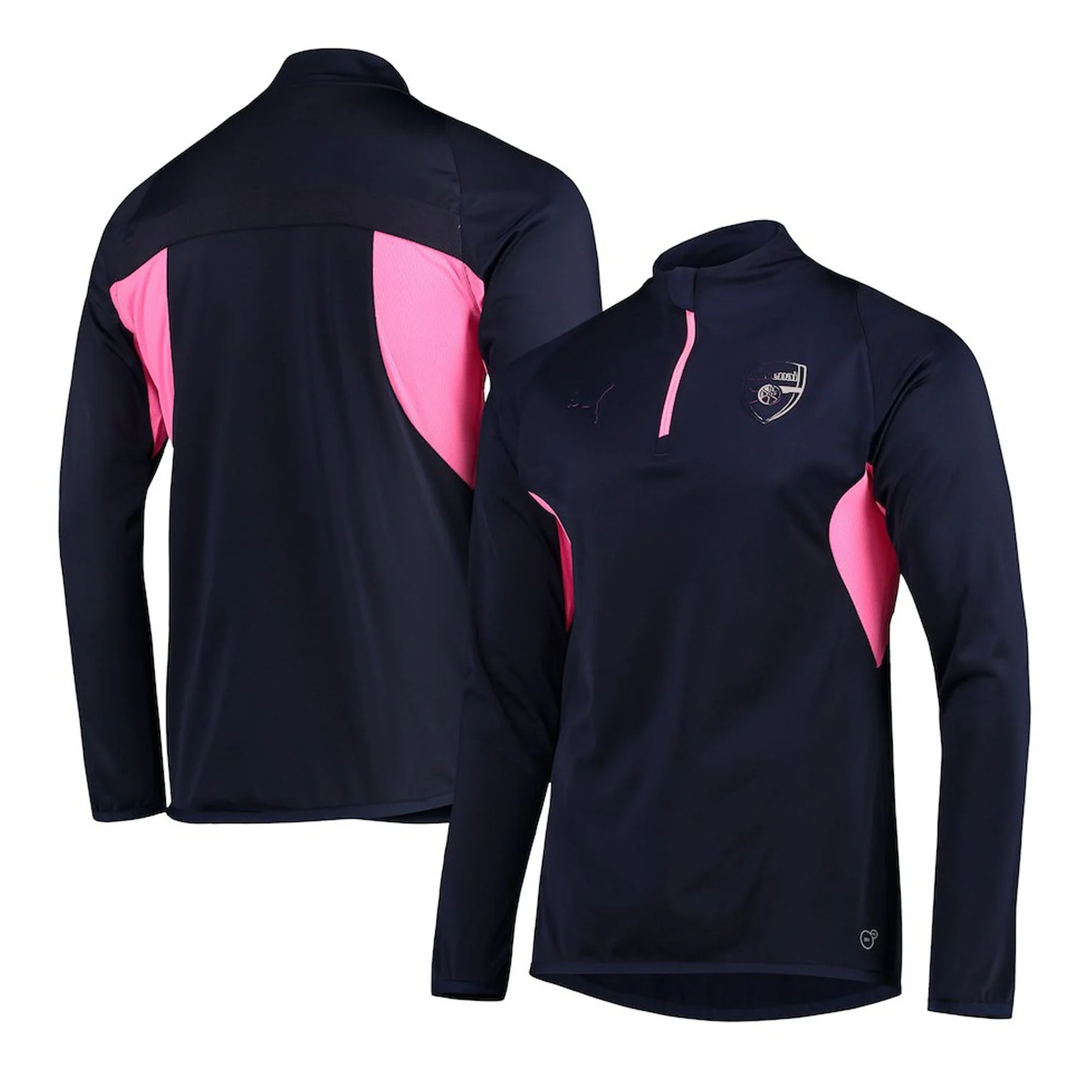 Certified Puma Men's Arsenal Fc 1 4 Zip Top Half Zip Quarter Zip Refined