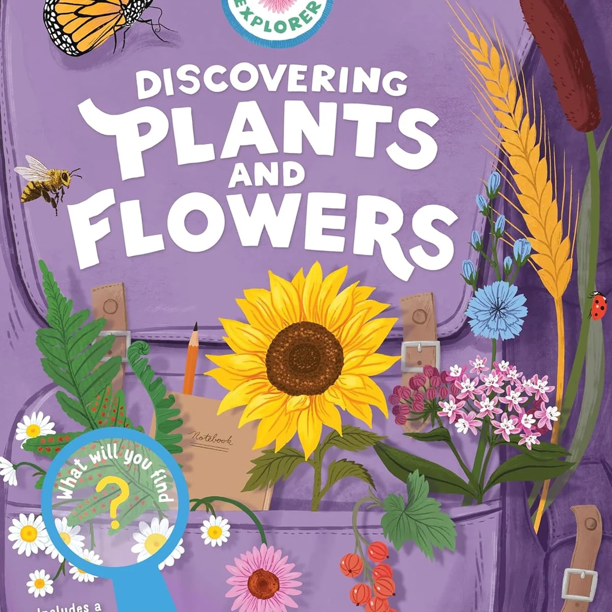 Crafted Backpack Explorer Discovering Plants and Flowers Functional