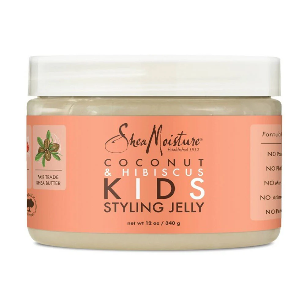 Carefully Designed Shea Moisture Coconut and Hibiscus Kids Styling Jelly 12 Oz Prestigious