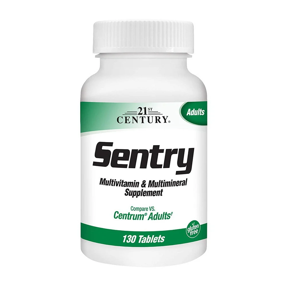 Casual 21St Century Sentry Multi Vitamin And Mineral Tablets - 130 Ea Enhanced