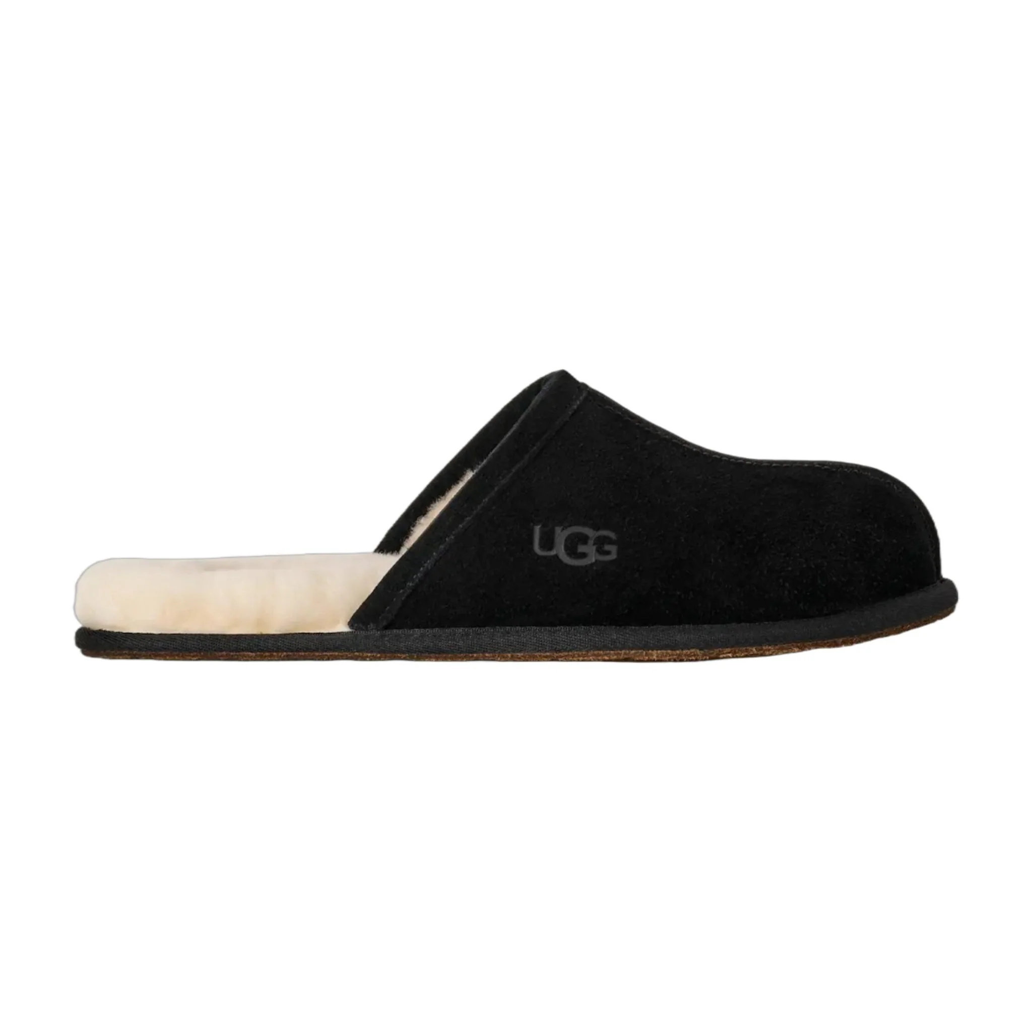 Fine 1101111-blk Mens Ugg Scuff Slipper 'black' - Black Easy-to-Use