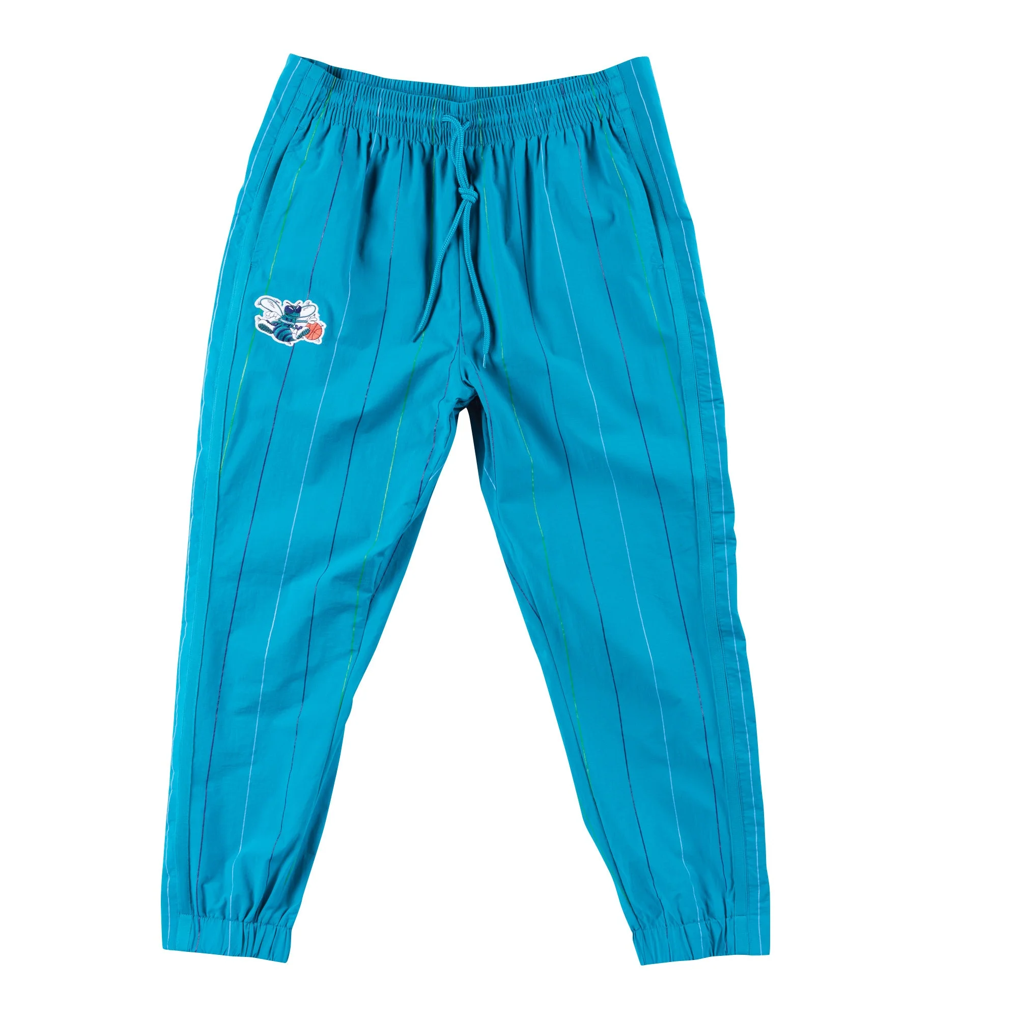 Eco-Friendly Mitchell Ness Men's NBA Lifestyle Tear Away Joggers Charlotte Hornets Recyclable