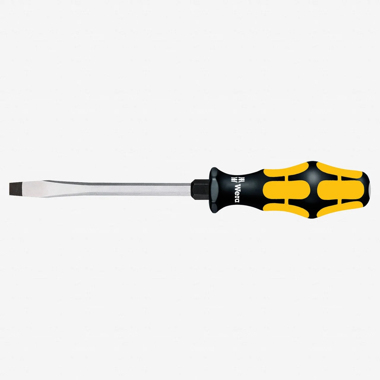 Clean Wera 018270 10 x 175mm Kraftform Plus Slotted Screwdriver Durable