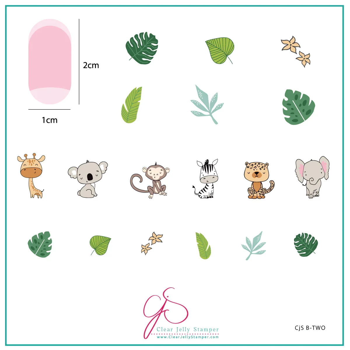 Classic Jungle Beginner Edition CjS-B-TWO - CJS Medium Stamping Plate Authentic
