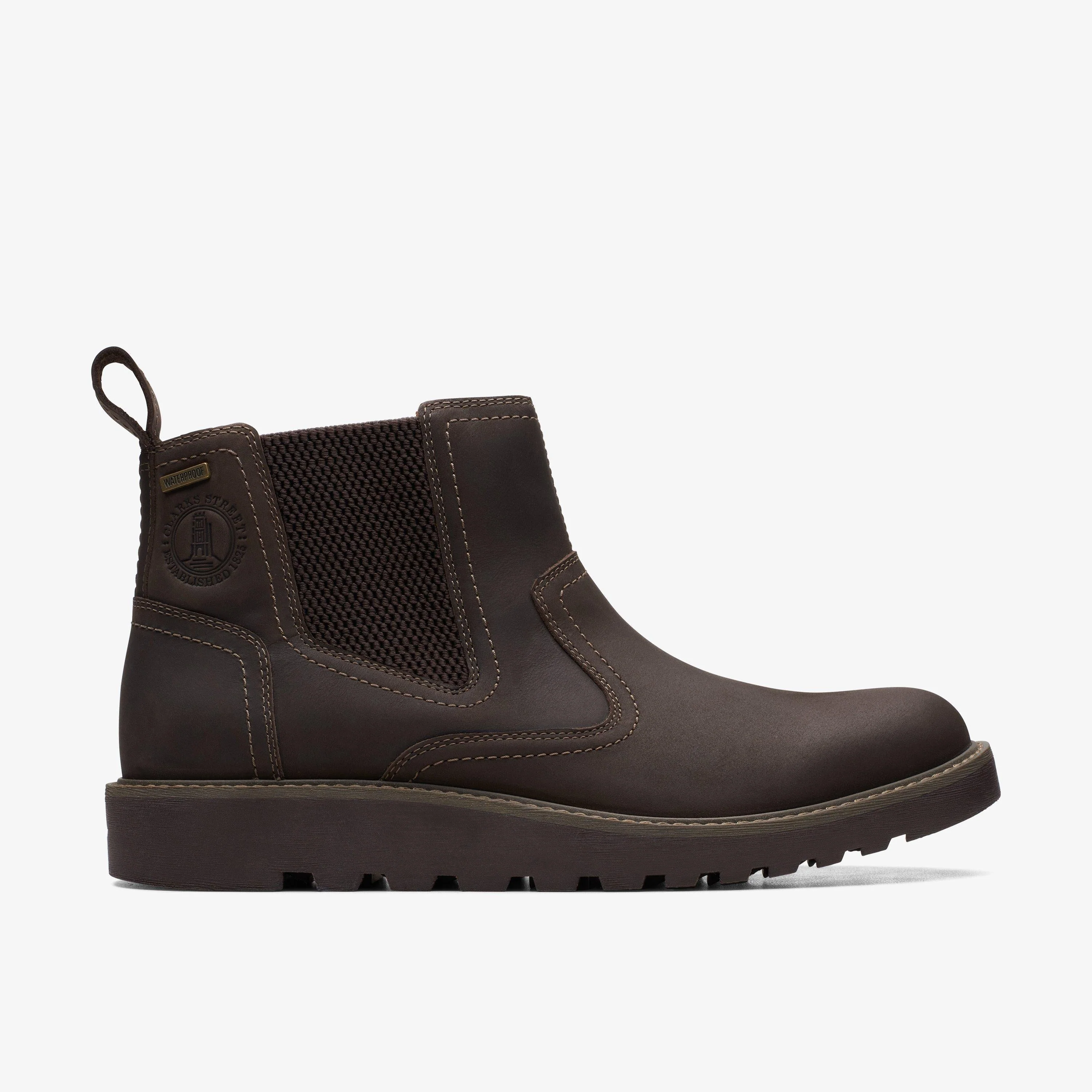 Verified Clarks Men's Hinsdale Up Boots Flexible