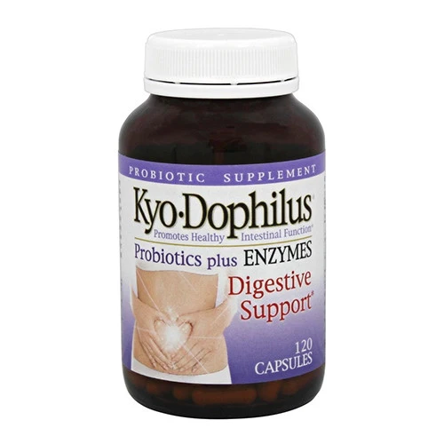 Sophisticated Kyolic Kyo-Dophilus Plus Enzymes Digestion Capsules 120 Ea Superior