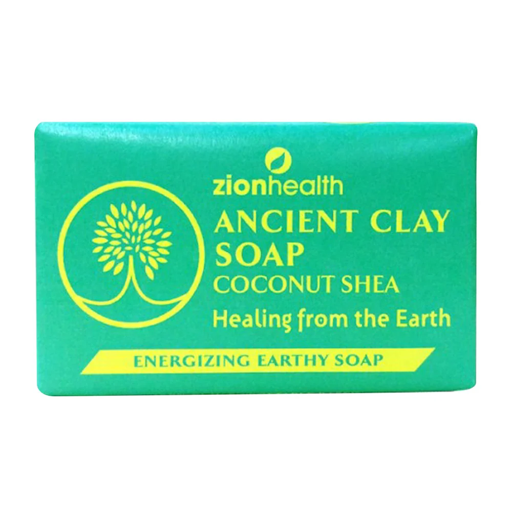 Artisan Zion Health Coconut Shea Ancient Clay Natural Soap Bar 6 Oz Crafted