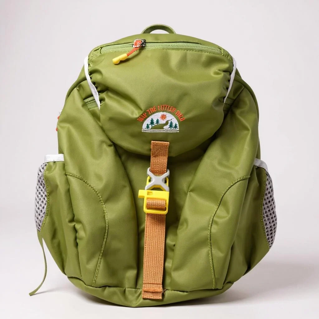 Clean Kid s Ages 2 to 7 green Hiking Pack - Water Bladder Compatible Backpack for Young Hikers Sophisticated