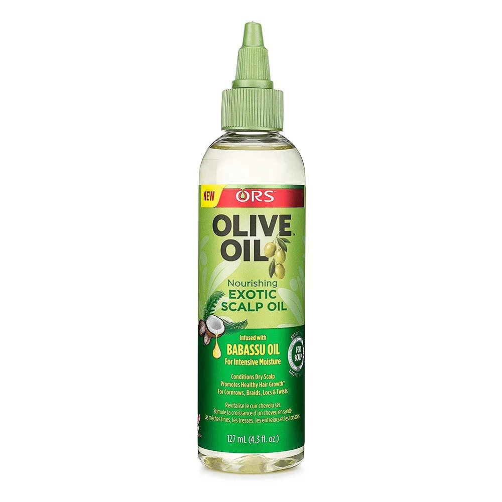 Safe ORS Olive Oil Nourishing Exotic Scalp Oil 4.3 Oz Comfortable