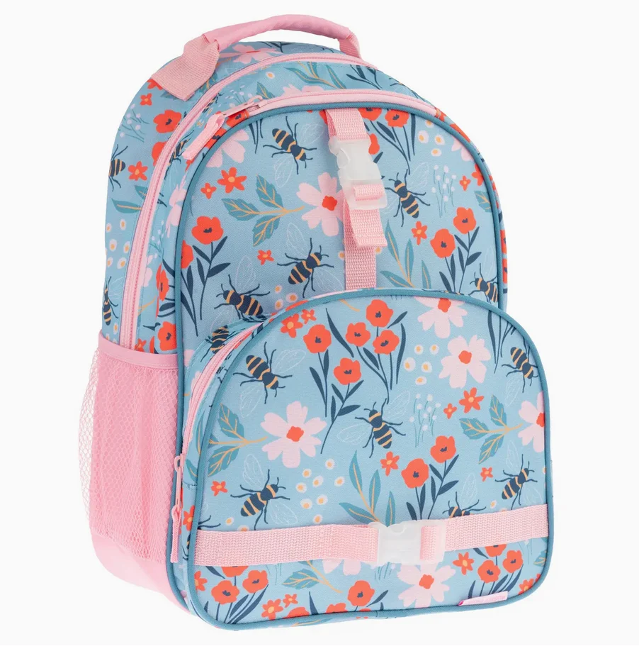 Authentic All Over Print Backpack Bee Certified