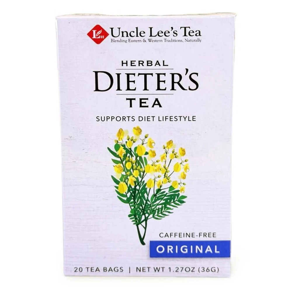 Easy-to-Use Uncle Lees Herbal Dieters Tea Bags for Digestive Comfort and Metabolic Support 1.27Oz 36g 20Ea Premium