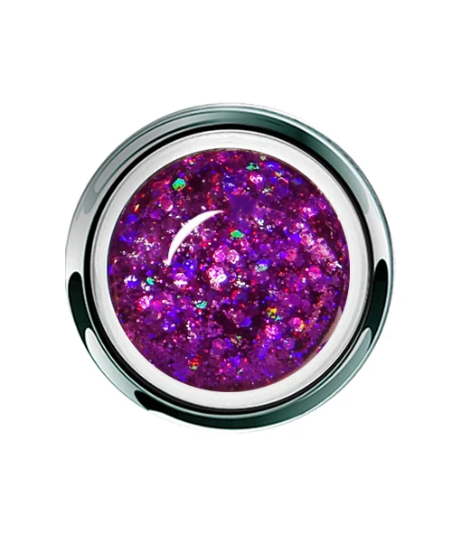 World-Class Fuchsia Dazzle Glitter - Gel Play UV LED Proven