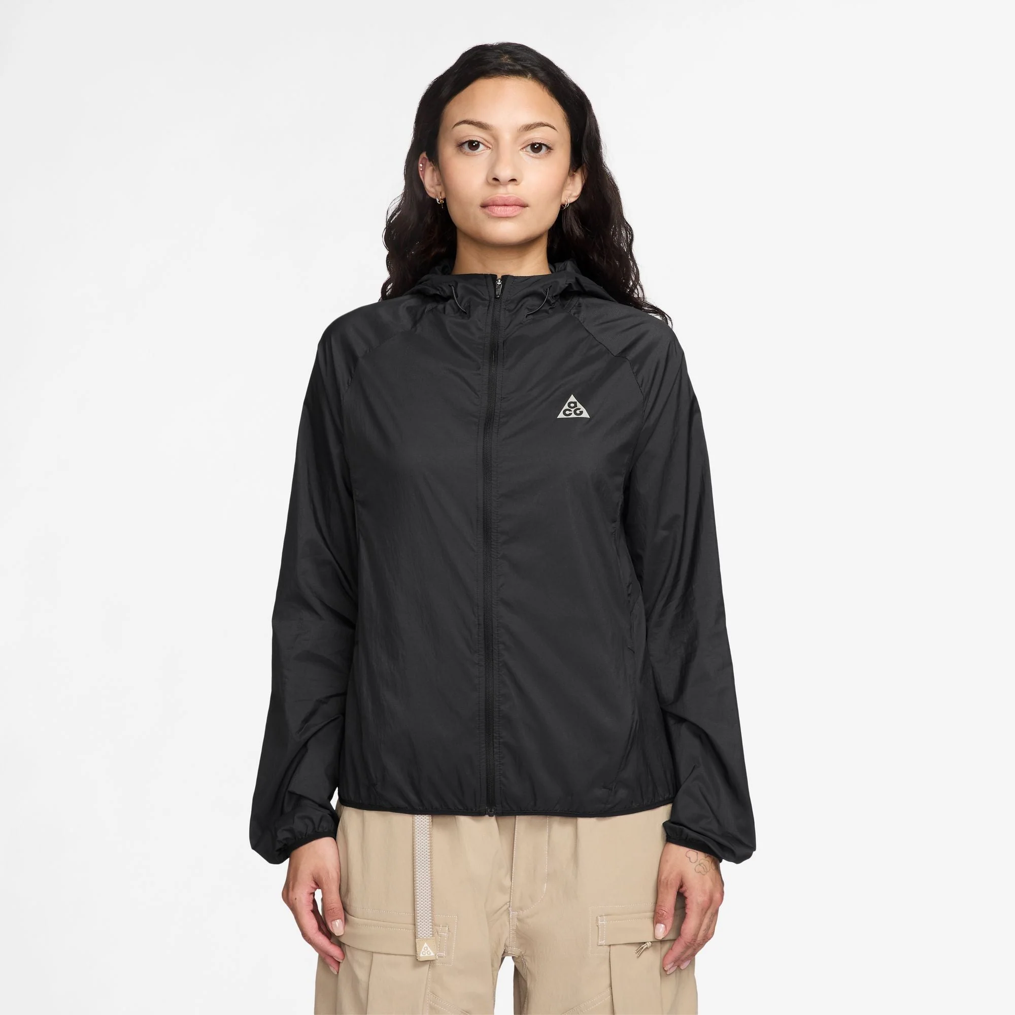 Classic Nike Womens ACG Repel Running Jacket - Black Next-Generation