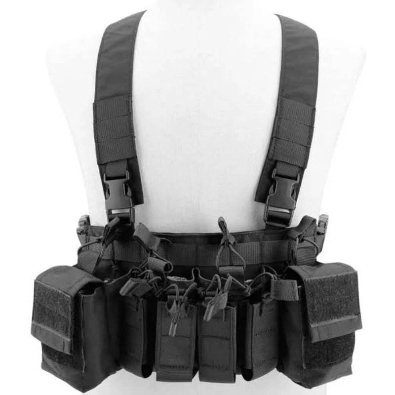 High-Quality Heavy Duty Adjustable Minimalist Tactical Chest Rig Long-Lasting