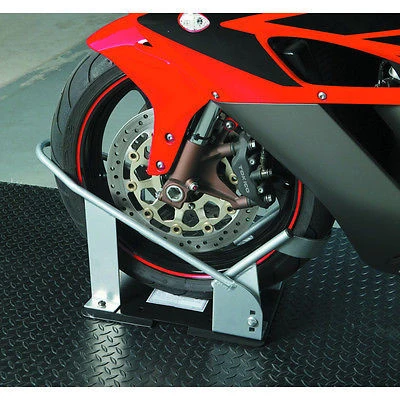 World-Class Motorcycle Wheel Chock Stand Responsible