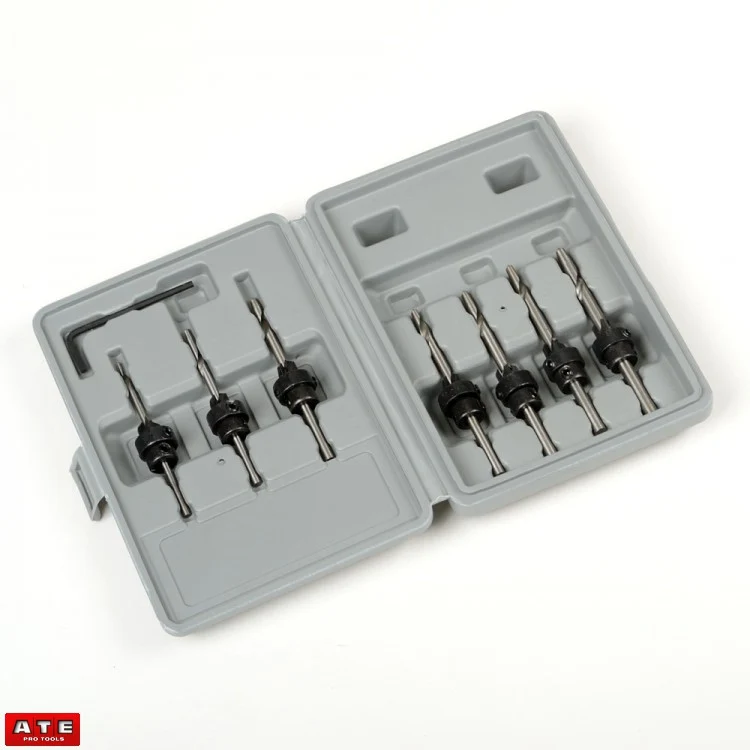Fast Wood Tapered Countersink Drill Bit Set Sustainable