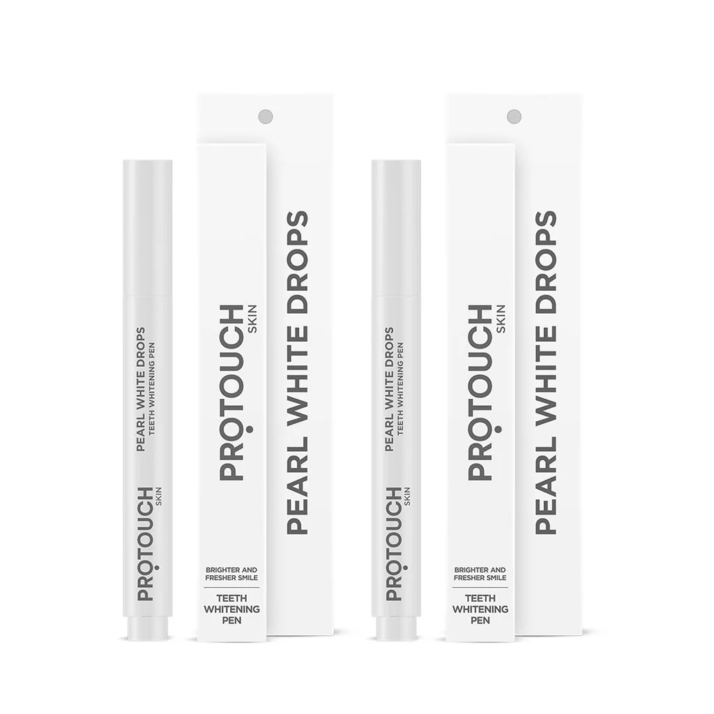 Artisan Pearl White Drops Pack of 2 Enamel Safe Teeth Whitening Gel with Pen Applicator High-Grade