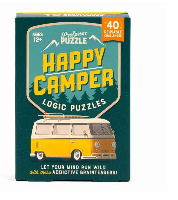 Versatile Happy Camper Logic Puzzles High-Performance