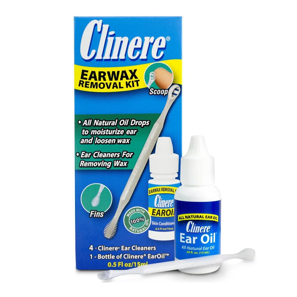 Elite Clinere Ear oil Conditioner And Ear Cleaners Cleaning Care Kit 1 Ea Solid