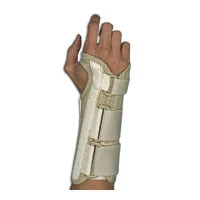 Safe Sportaid Wrist Brace Deluxe Right Beige Medium Size 3 - 3.5 Inches - 1 Ea Convenient