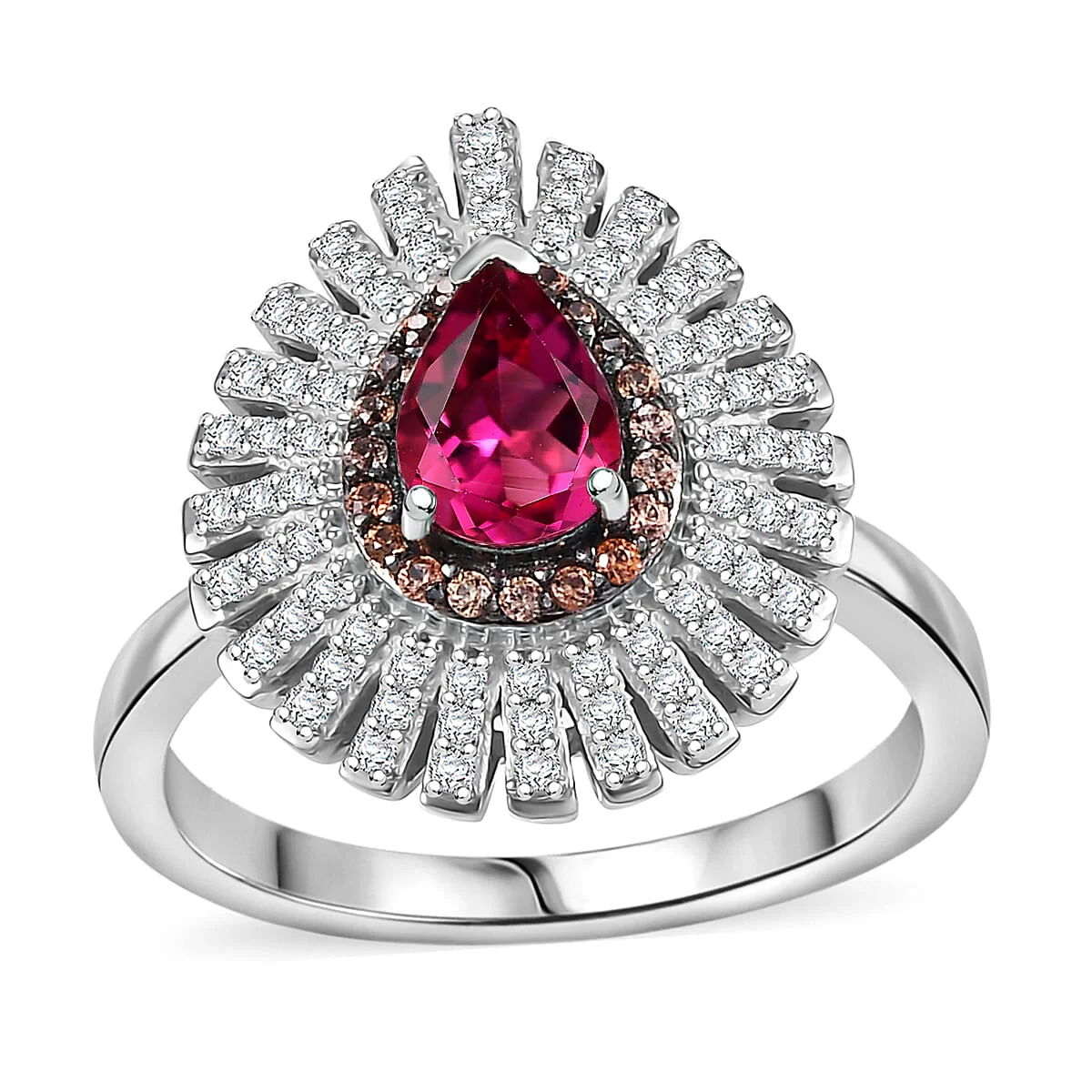 Effective HomeJewelryRingsHalo Rings 7975940 Casual